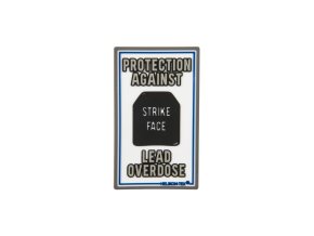 Nášivka LEAD OVERDOSE velcro plastová