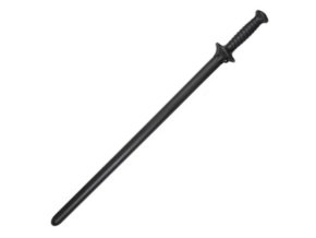 Obušek přímý s ochranným štítem 86 cm ČERNÝ