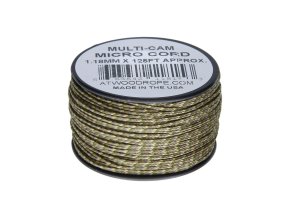 Šňůra MICRO CORD nylon na cívce ø 1,18 mm / 38 m MULTI-CAM
