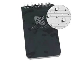 Blok voděodolný TOP-SPIRAL 3x5" notebook malý Night Hawk Camo