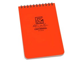 Blok voděodolný spirálový Notebook TOP-SPIRAL 4x6" Blaze Orange