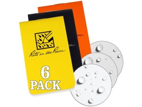 Bloček voděodolný CARD On-The-Go mix barev 6-kusů