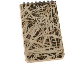 Blok voděodolný TOP-SPIRAL 3x5" notebook malý GRASS
