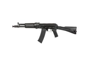 Puška airsoft AEG AK-105 (SA-J09) ocelové tělo ČERNÁ