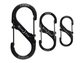 Sada S karabin 3ks 5cm, 6,5cm a 9cm ČERNÁ