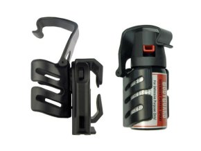 Pouzdro pro obranný sprej 40 ml rotační ČERNÉ