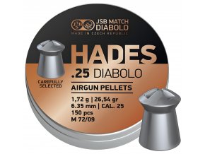 Diabolo JSB Hades 150ks cal.6,35mm