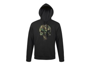 Mikina PUNISHER s kapucí WOODLAND