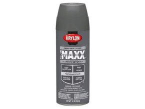 Barva KRYLON COVERMAXX® krycí maskovací ve spreji ŠEDÁ LESKLÁ