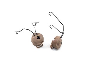 Rail adapter set na helmu pro headset SORDIN PÍSKOVÝ DESERT