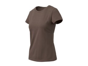 Triko dámské ORGANIC SLIM EARTH BROWN