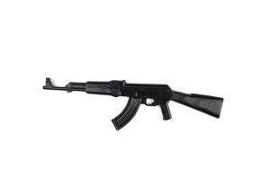 Maketa samopal cvičný AK-47 gumový ČERNÝ