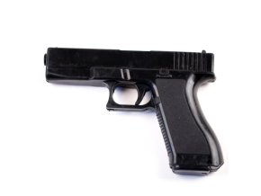 Maketa pistole cvičná GLOCK gumová ČERNÁ
