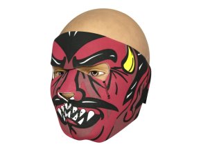Maska celoobličejová NEOPREN 3mm DEVIL