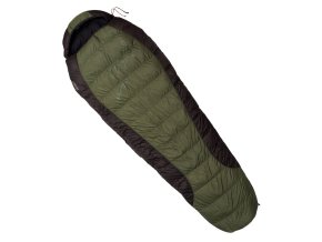 Spacák péřový VIKING 600 ZELENO-ČERNÝ vel.170cm PRAVÝ