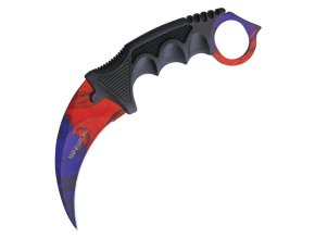 Nůž KARAMBIT pevná čepel BAREVNÝ