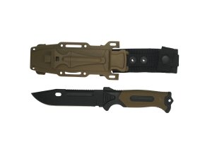 Nůž s pevnou čepelí ADVENTURE BUSHCRAFT s křesadlem
