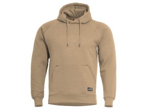 Mikina PHAETON s kapucí TAN BROWN
