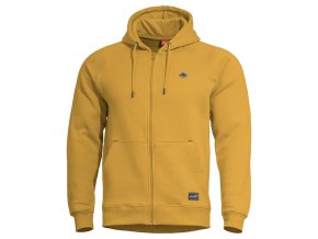 Mikina PHAETON se zipem a kapucí TUSCAN YELOW