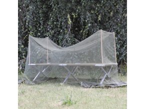Moskytiéra britská 215x90x140cm na lůžko+tyčky použitá
