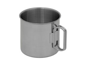 Hrnek nerezový FOX sklopná ucha 450 ml