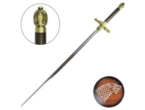 Meč Game of Thrones, Needle, Arya Stark, plaketa