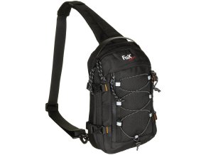 Batoh COMPACT SLING přes jedno rameno ČERNÝ
