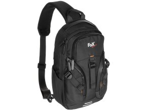 Batoh TRAVEL SLING přes jedno rameno ČERNÝ