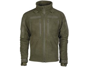 Bunda fleece s membránou TPU PLUS ZELENÁ