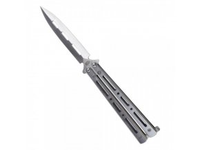 Nůž motýlek SCK Spear silver