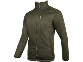 Bunda SCANDINAVIAN SHERPA zateplená ZELENÁ