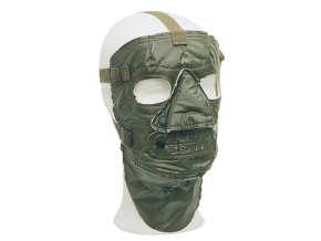 Maska obličejová US zateplená ZELENÁ