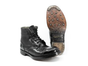 Boty BRITSKÉ přehlídkové PARADE kožené použité