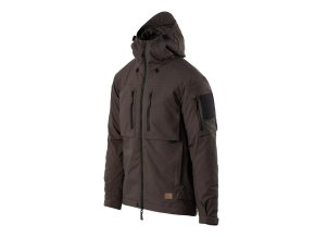 Bunda YUKON WINTER DuraCanvas® EARTH BROWN/ČERNÁ