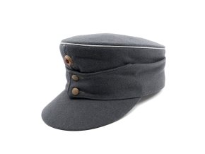 Čepice BW horská s kokardou důstojnická ŠEDÁ