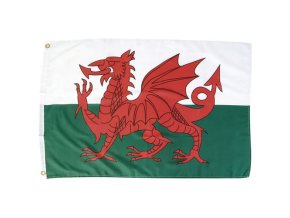 Vlajka WELSH DRAGON 150x90 cm