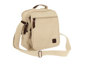 Taška přes rameno EVERYDAY WORK plátěná KHAKI