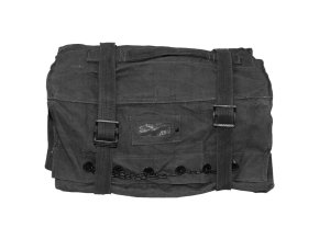 Taška ITALSKÁ přepravní CANVAS ČERNÁ