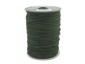 Šňůra Bungee CORD ø 2,5 mm / 200 m ZELENÁ