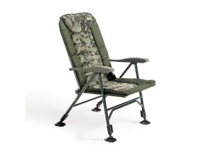 Židle polohovací s teleskopickými nohami CamoCODE Quattro