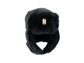 Beranice ušanka RUMUNSKÁ se znakem ČERNÁ použitá