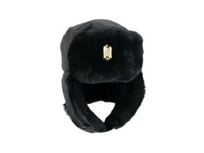 Beranice ušanka RUMUNSKÁ se znakem ČERNÁ použitá