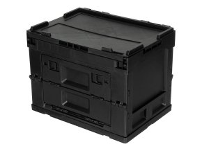 Bedna skládací 20 L plastová ČERNÁ
