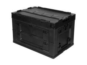 Bedna skládací 60 L plastová ČERNÁ