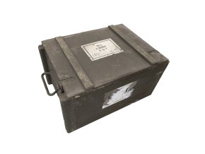 Bedna dřevěná od rozbušek CV-ŽE-B použitá