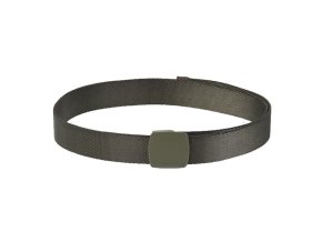 Opasek kalhotový elastický QUICK s plastovou sponou YKK® ZELENÝ