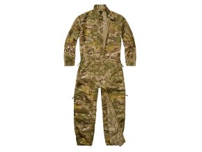 Kombinéza PILOT celorozepínací přední zipy TACTICAL CAMO