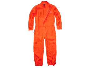 Kombinéza PILOT celorozepínací přední zipy ORANŽOVÁ