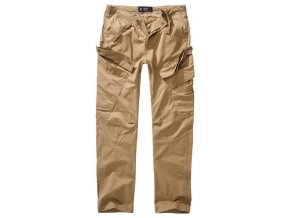 Kalhoty ADVEN SLIM FIT PÍSKOVÉ CAMEL