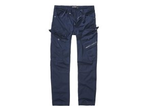 Kalhoty ADVEN SLIM FIT NAVY MODRÉ